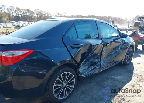 2014 Toyota Corolla S Plus из США, поврежденный, VIN 2T1BURHEXEC137669